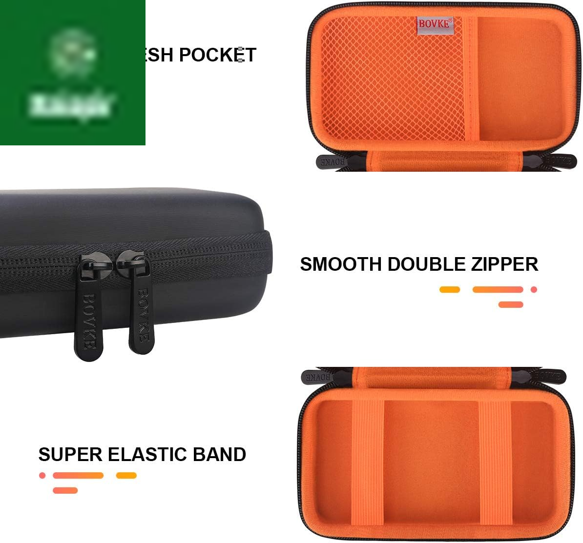 Travel Cable Organizer Hard Protective Case