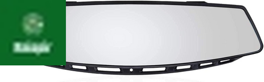 Verivue Universal Panoramic 12-Inch Rear View Mirror, Anti-Glare Wide Angle Car Mirror, Rearview Mirrors Accessory for Baby Rear-Facing, Tint Flat Mirrors for Cars and Suvs.