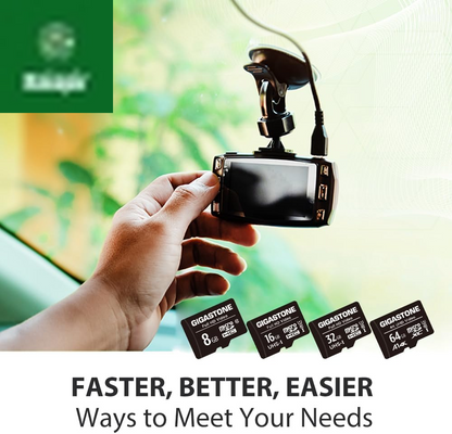 32GB Micro SD Card 5-Pack, Full HD Video, Surveillance Security Cam Action Camera Drone, 90Mb/S Micro SDHC UHS-I U1 C10 Class 10