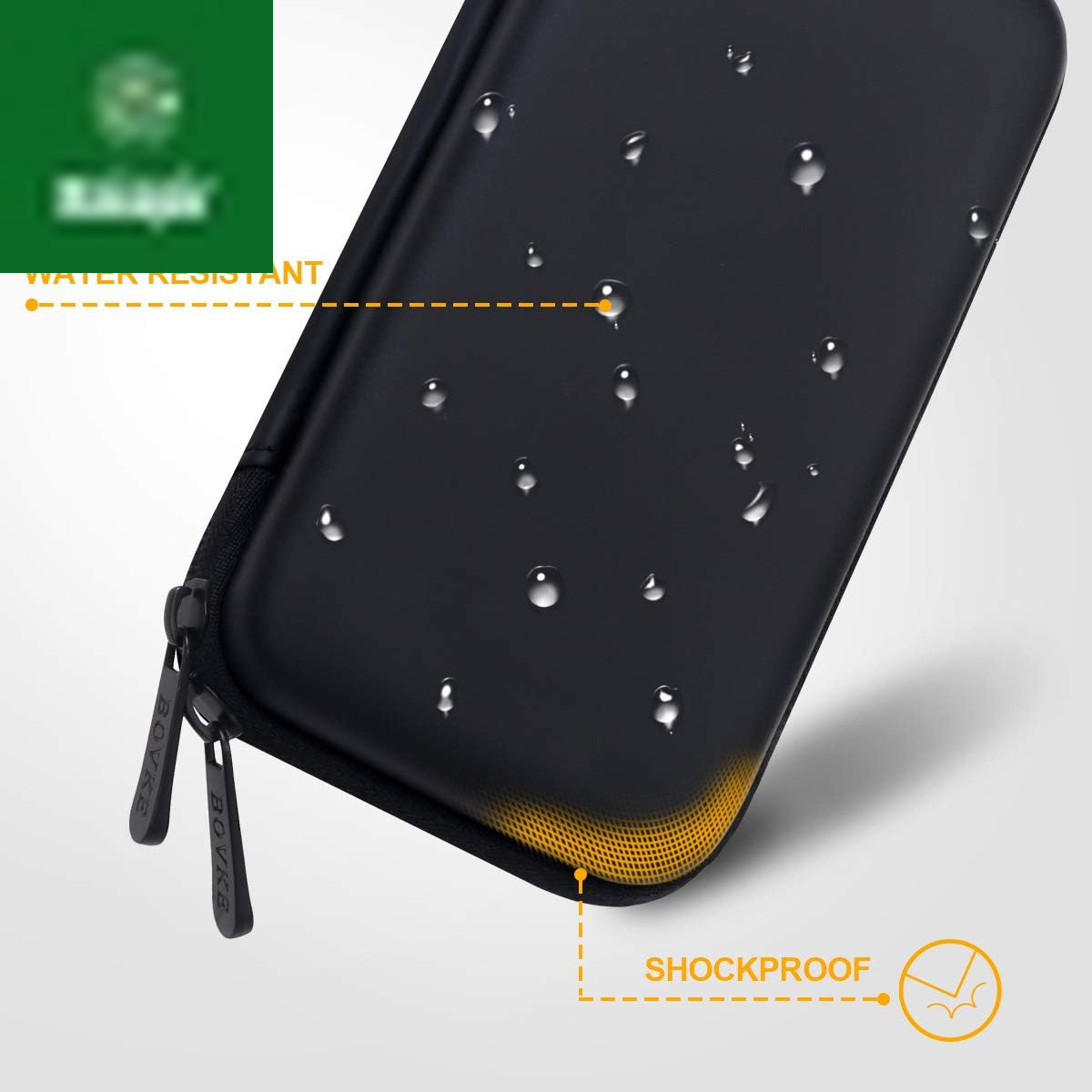 Travel Cable Organizer Hard Protective Case