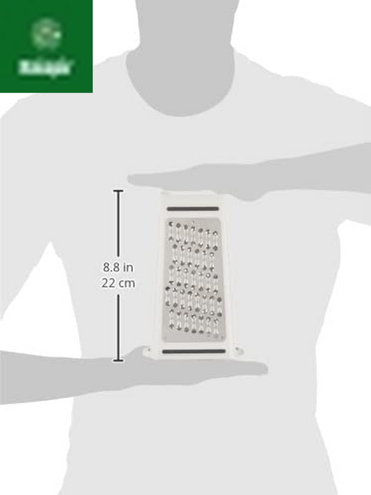 Prepsolutions 2-Way Grate & Measure – Multi-Function Grater for Shredding, Slicing & Measuring