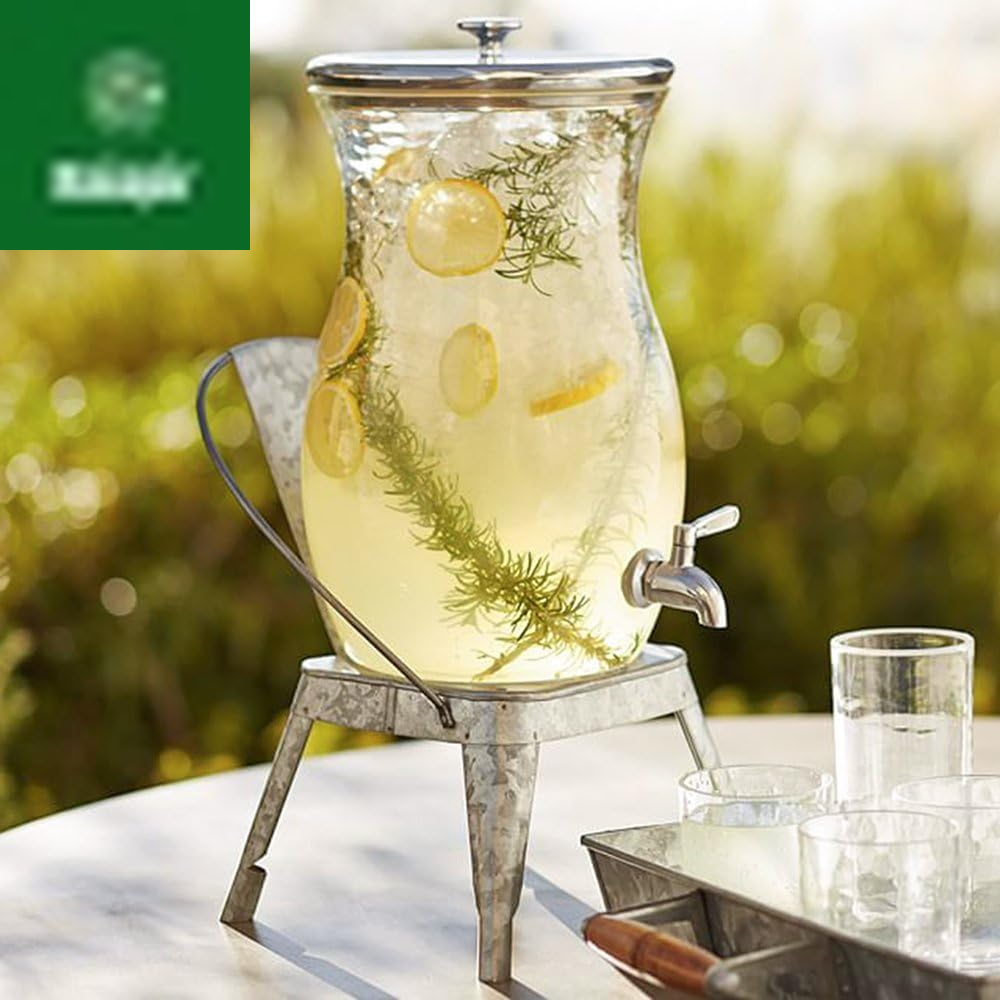2 PCS Beverage Spigots Beverage Dispenser Spigot Replacement Stainless Steel Spigot for Glass Jar & Drink Dispenser