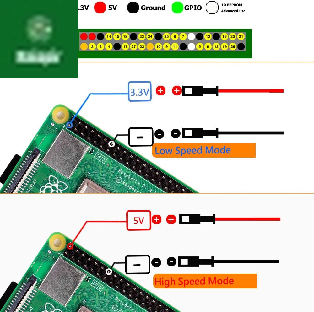 Case for Raspberry Pi 4, ABS Pi 4 Case with Cooling Fan, Pi 4 Heatsink, Simple Removable Top Cover for Pi 4 Model B/ 4B