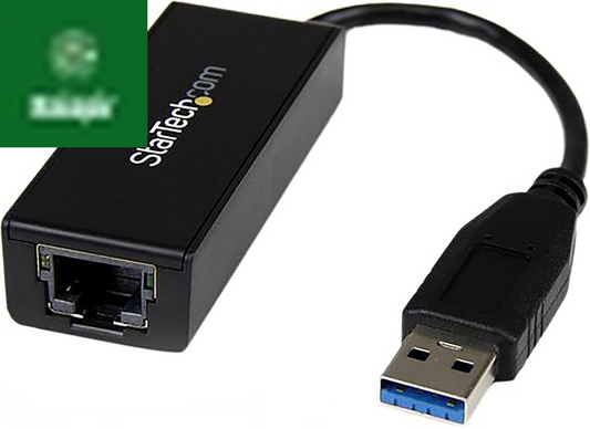 USB 3.0 to Gigabit Ethernet NIC Network Adapter - USB to RJ45 for 10/100/1000 Network