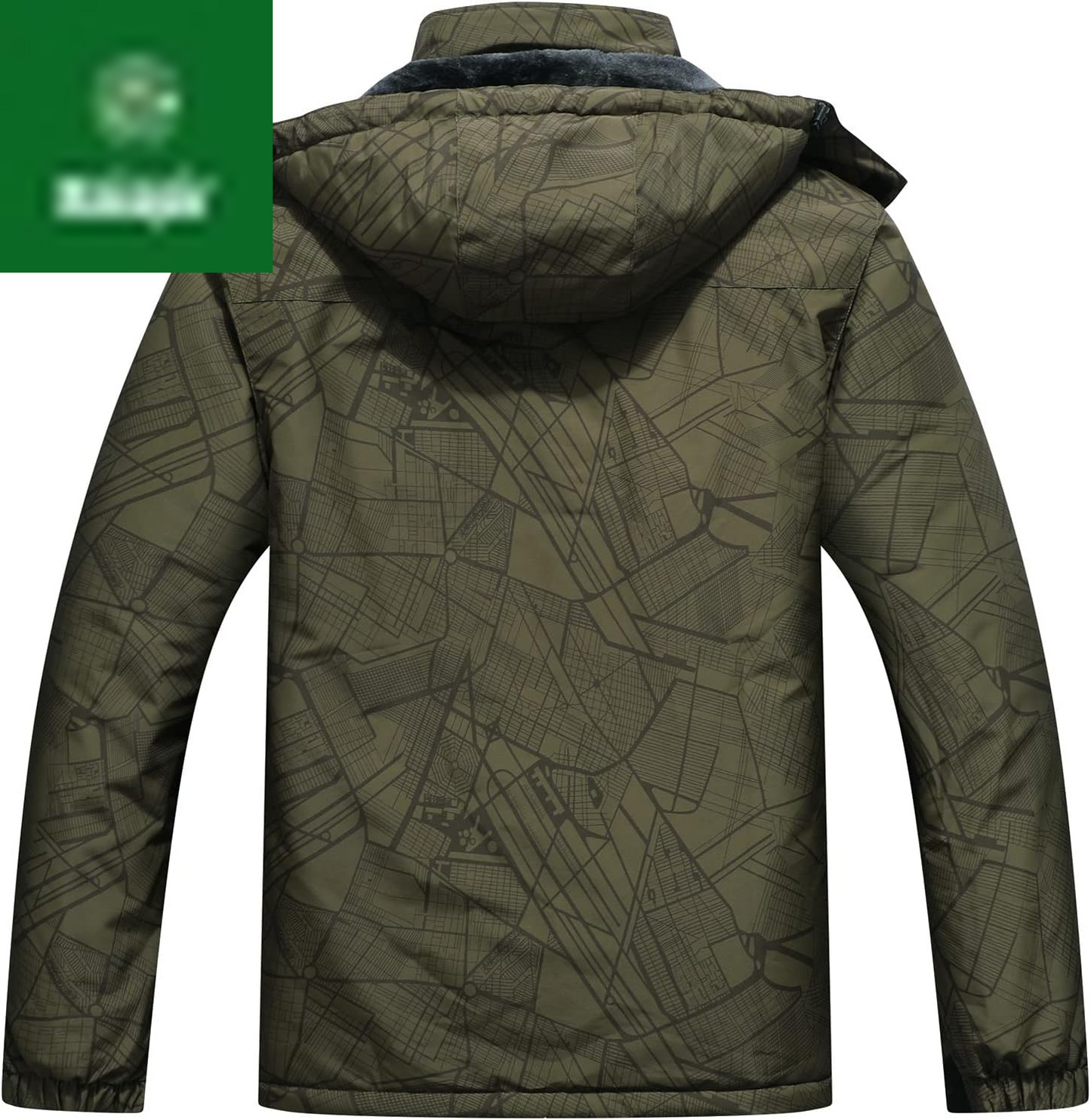 Men'S Waterproof Ski Jacket Snowboarding Windbreaker Warm Winter Hooded Mountain Snow Coat