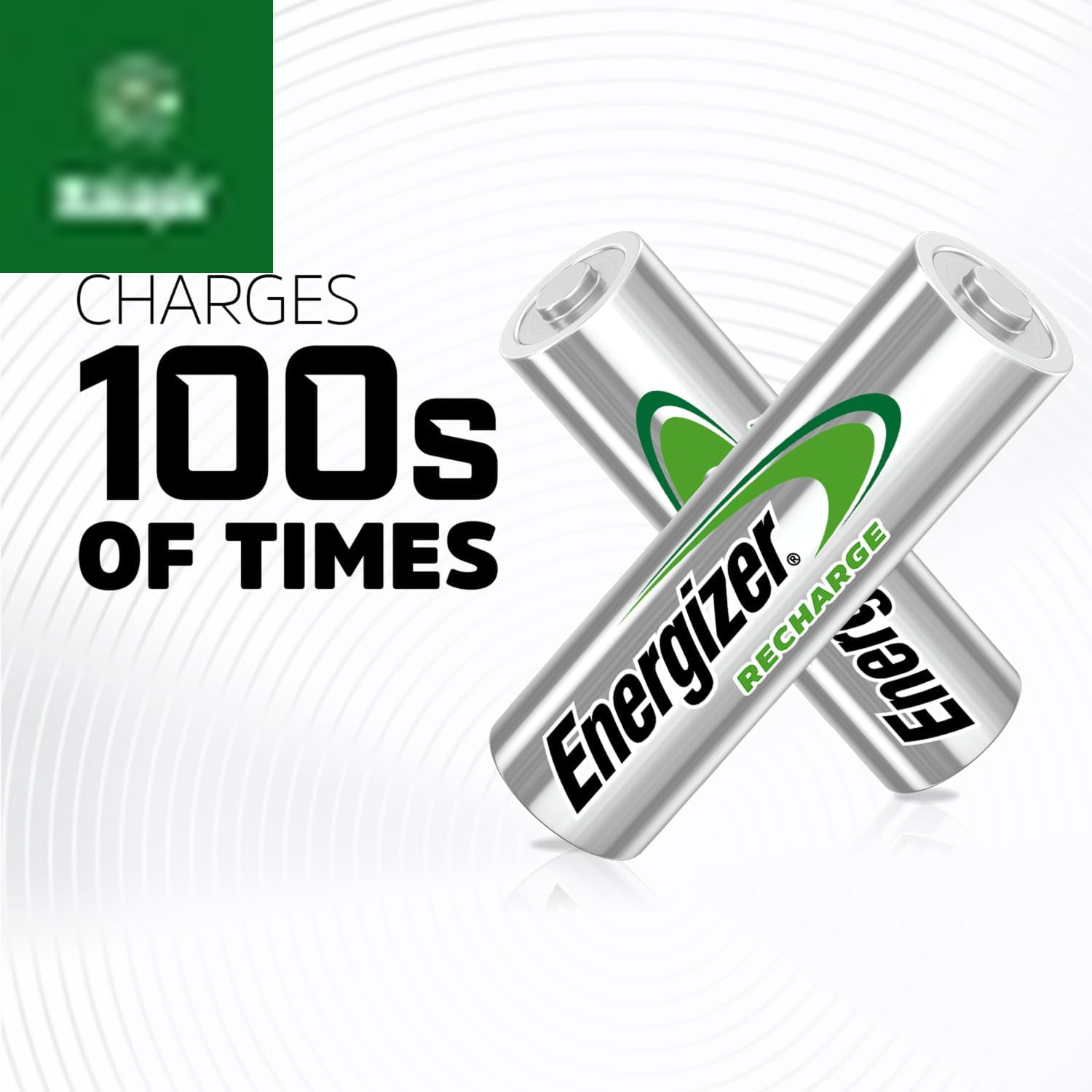 Recharge Universal Rechargeable AA Batteries (16 Pack), Double a Rechargeable Batteries