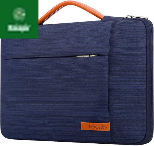 360° Protective Laptop Sleeve Case for 16 Inch New Macbook Pro M4/M3/M2/M1 Pro/Max A3403 A3186 A2991 A2780 A2485 A2141 2024-2019, 15 Inch Surface Laptop 7Th Copilot+Pc/6/5/4/3 Computer Bag, Blue