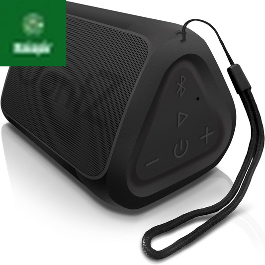 Oontz Angle Solo Portable Bluetooth Speaker 5.0-5W Sound, 10-Hr Battery, 100Ft Wireless Range, IPX5 Water-Resistant, Budget-Friendly Small Speaker for Travel, Party, Outdoor or Home (Black)