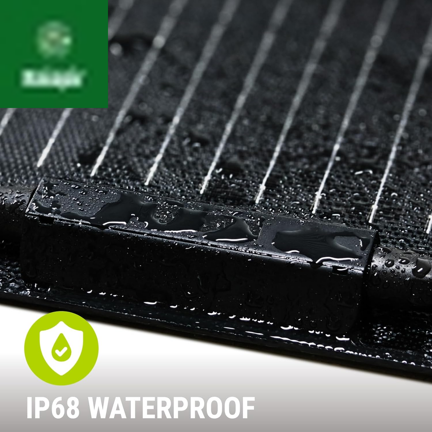 100W Flexible Solar Panel Portable Bendable 12 Volts 10BB Mono Cell for Uneven Surfaces Marine Camping Home Boat RV Surface Black