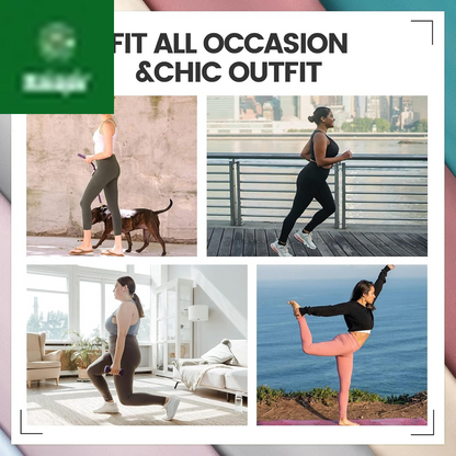 7 Pack Leggings for Women - High Waisted Yoga Pants with Pockets Black Leggings Women Full Length & Capri