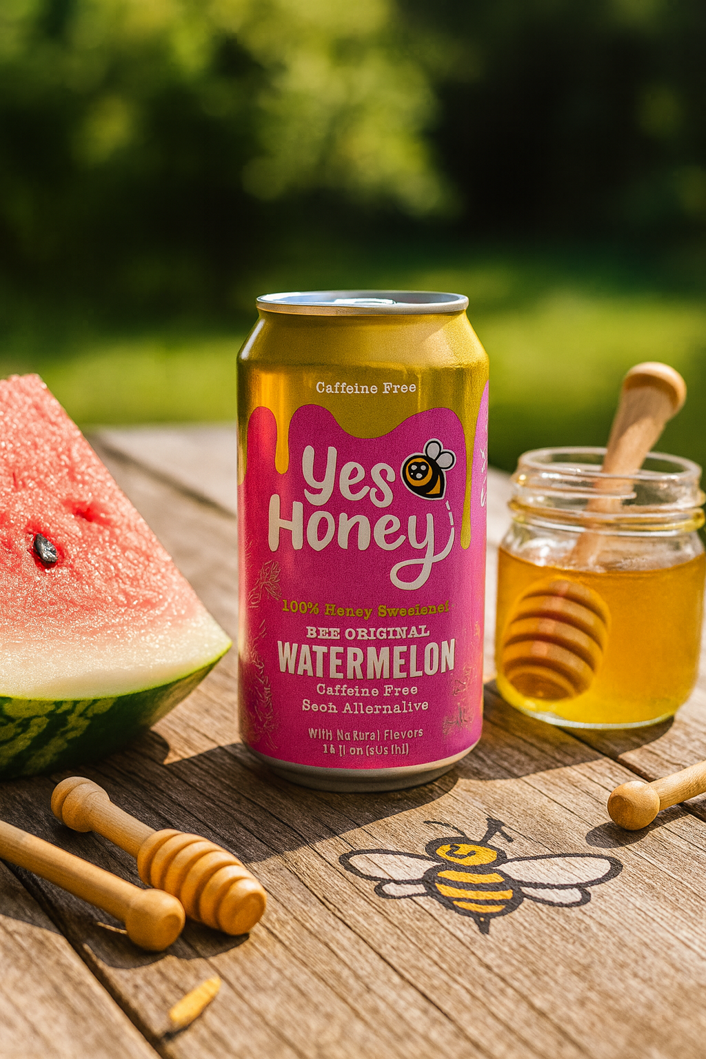 Bee Original Watermelon Soda Alternative