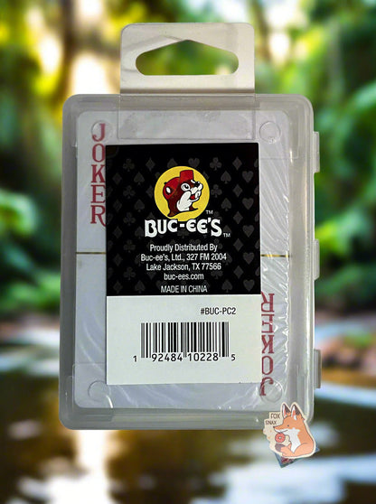 Buc-ee's Waterproof Playing Cards