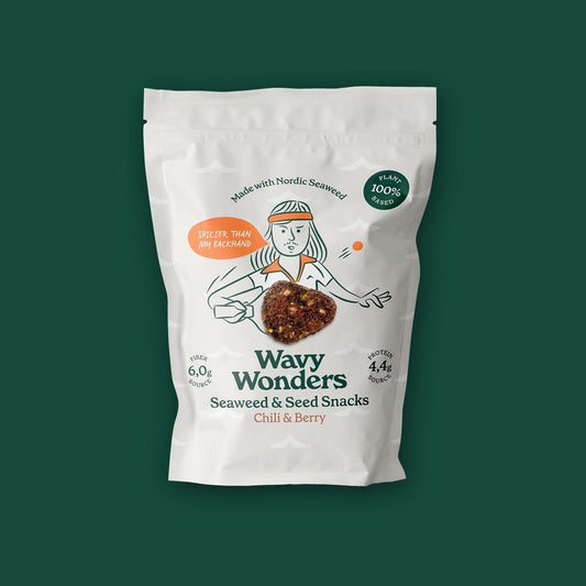 Wavy Wonders’ Chili & Berry bags - 6 bags x 1.05oz (30g) case