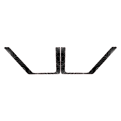 Topo Rear Door Net Trim Overlay Kit (Printed Series) - 2021+ Bronco