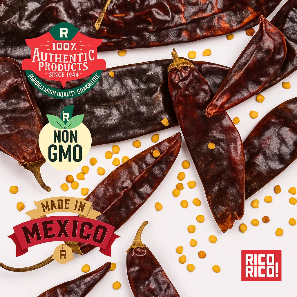 Guajillo Dried Chiles – Authentic Medium Heat Mexican Peppers