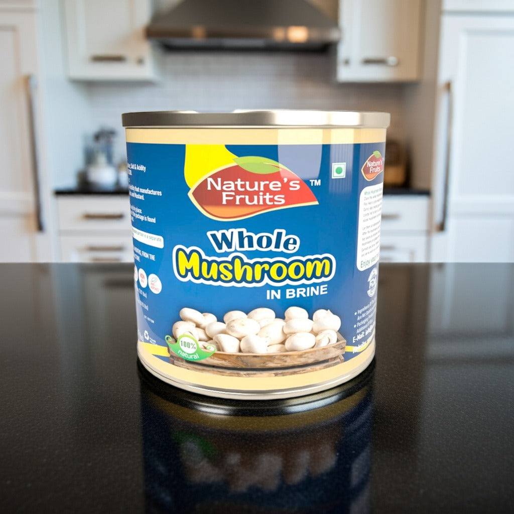 WHOLE MUSHROOM IN BRINE