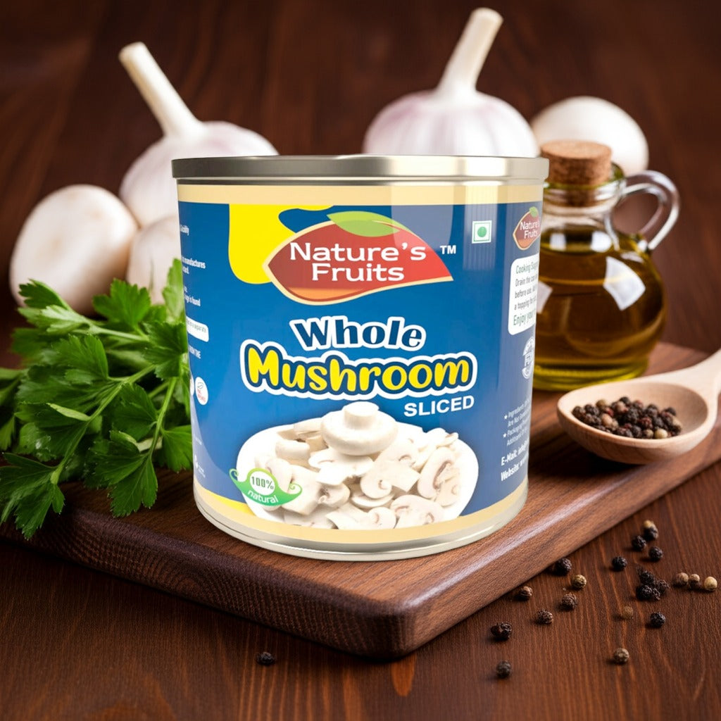 WHOLE MUSHROOM SLICED