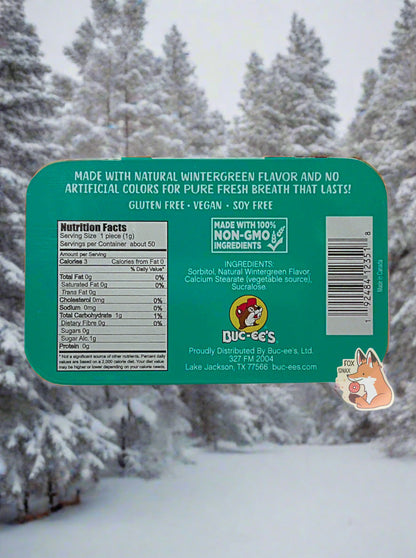 Buc-ee's Wintergreen Mints