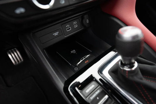 Wireless Charger Warning Label Overlay - 2023+ Integra