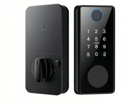 Style Loft Collection CyberSecure Wifi, Bluetooth, Fingerprint Keycode, and Keycard Door Locks