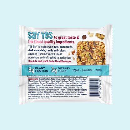 YES BAR® Macadamia Chocolate Pack - 6 Packs