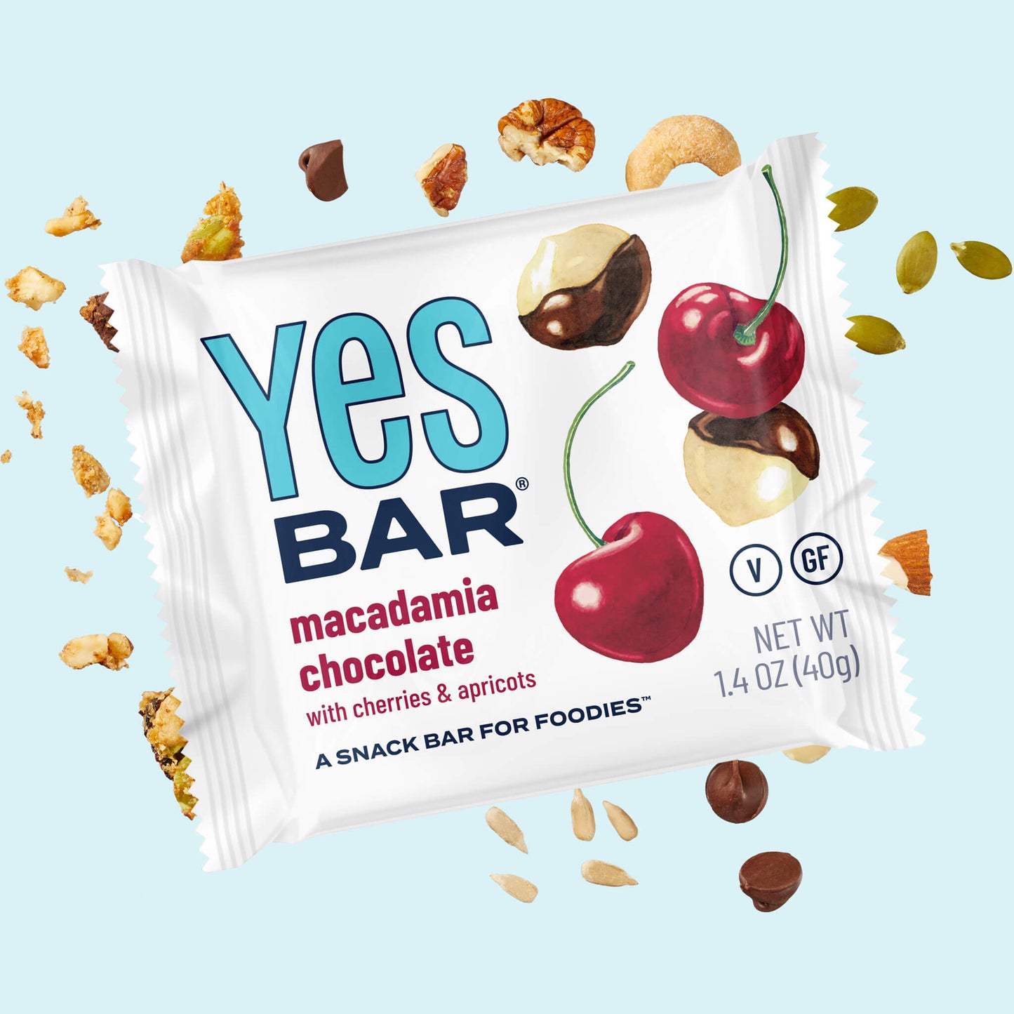 YES BAR® Macadamia Chocolate Pack - 6 Packs
