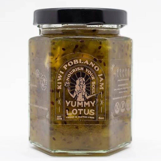 Kiwi Poblano Jam - 6 x 6oz