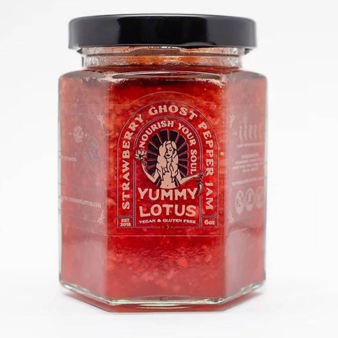 Strawberry Ghost Pepper Jam - 6 x 6oz