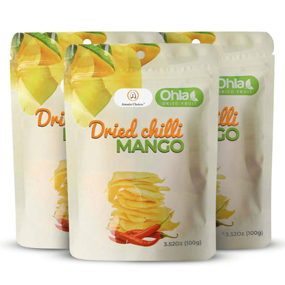 Amazin Choices Dried Chili Mango, 3.5 oz.