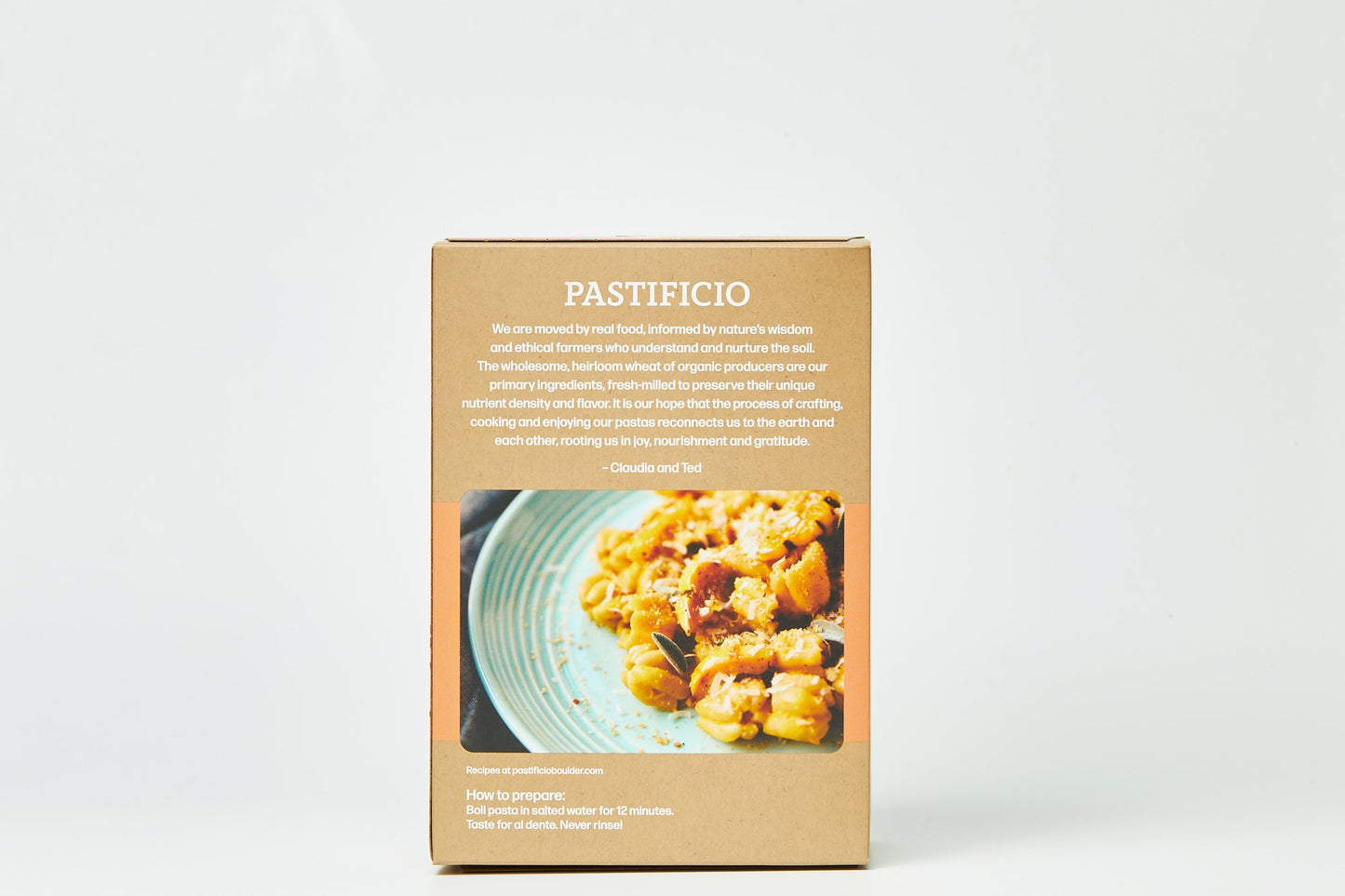 Pastificio Boulder ZUCCA Heritage Ancient Wheat Pasta Box - 6 boxes x 16oz case